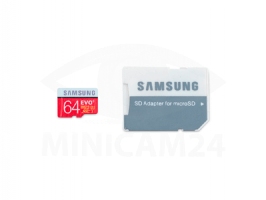 Карта памяти Samsung microSD EVO Plus 80MB/S 64GB + SD adapter-2