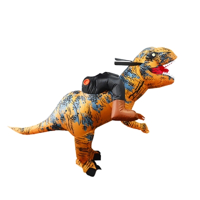 Надувной карнавальный костюм Всадник на динозавре FZ1772-4