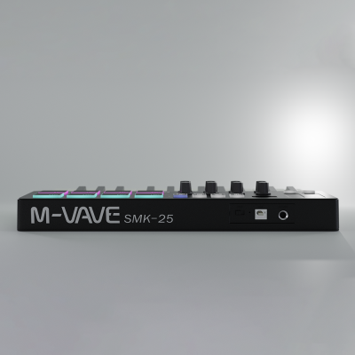 MIDI-клавиатура M-VAVE SMK-25 (25 клавиш) черная-4