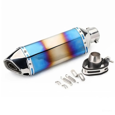 Глушитель Akrapovic Gasoline 370мм-3