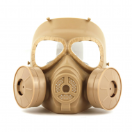 Игровая тактическая маска M04 CS с двойным вентилятором хаки