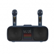 Беспроводная Bluetooth караоке система SD-318 с микрофонами