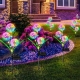 Садовые уличные светильники на солнечной батарее Dandelions, 2 шт