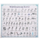 Набор профессиональных лапок для швейных машин M Kit 62шт